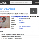 Discogs page w Tahir album-resized